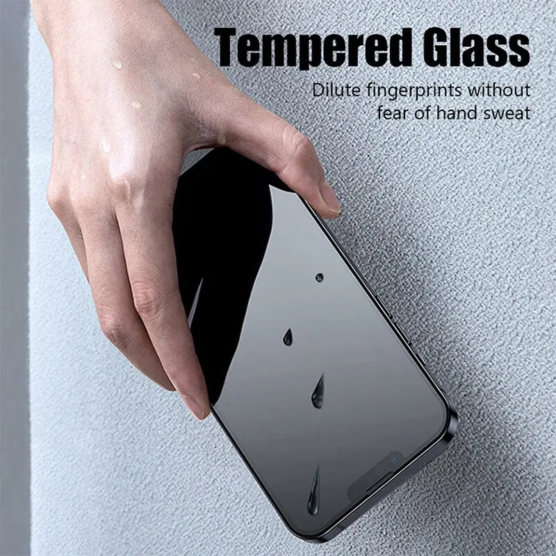 4PCS Privacy Screen Protector for iPhone 11/ iPhone 12/ iPhone 13/ iPhone 14/ iPhone 15/ iPhone 16 Tempered Glass
