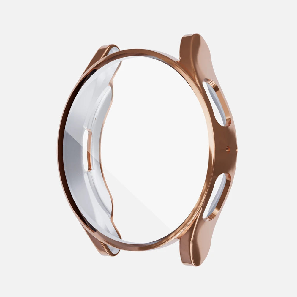 TPU Plating Case For Samsung Galaxy Watch 7 40mm 44mm Screen Protector Accessories All-Around Watch Case For Galaxy Watch FE