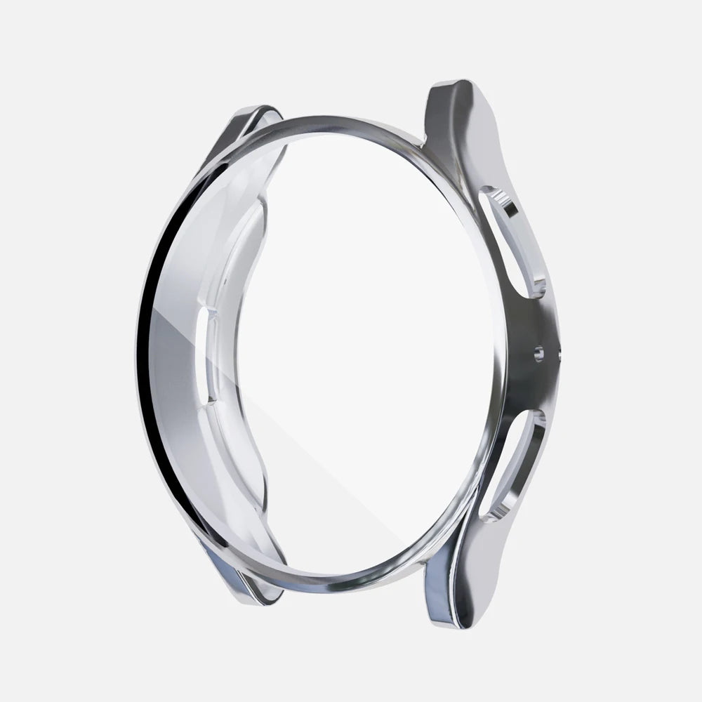 TPU Plating Case For Samsung Galaxy Watch 7 40mm 44mm Screen Protector Accessories All-Around Watch Case For Galaxy Watch FE