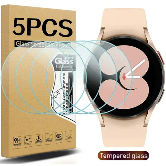 Samsung Galaxy Watch 7 6 5 4 40/44MM Tempered Glass Screen Protector for Samsung Watch 4/6Classic 46/43/47mm Protective Film
