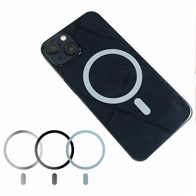 Magsafe Magnetic Plate Ring Universal Metal Sticker Support Wireless Charger Metal Plate Sheet for Magnet Car Holder